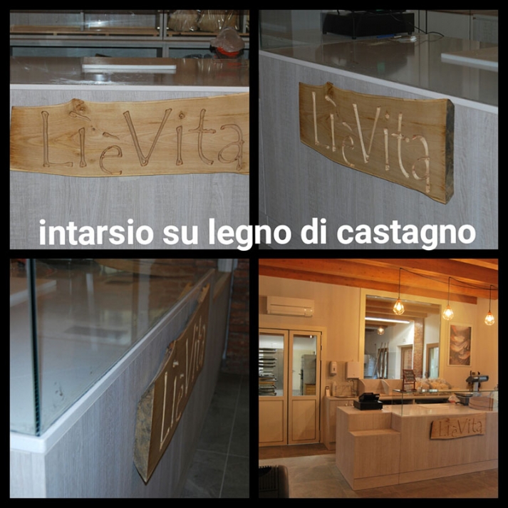 collage intarsio legno