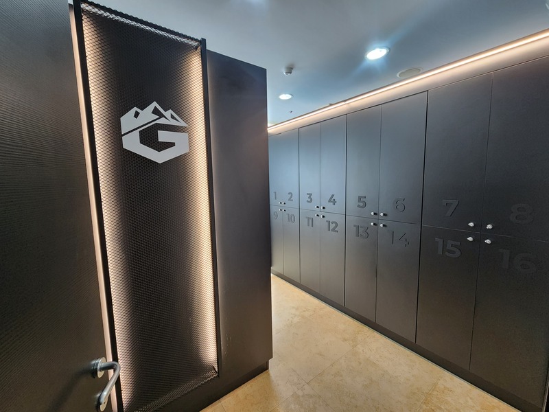 arredo spogliatoio palestra HYROX