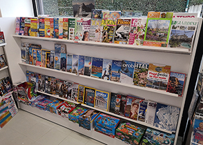 espositore edicola libreria