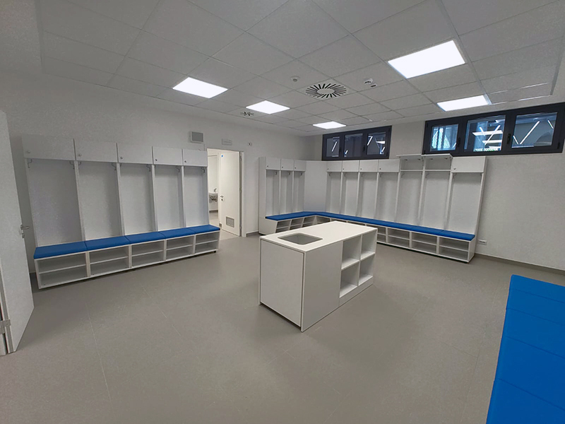 Arredare Centri Sportivi: soluzioni complete e funzionali con Modul Group