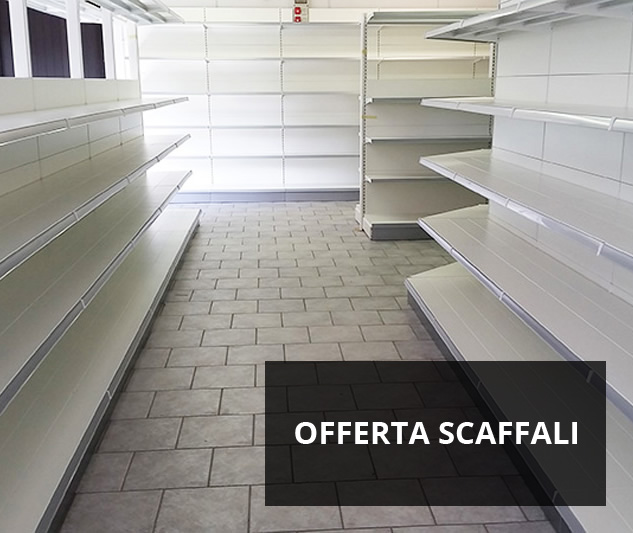 Offerte scaffali per negozi