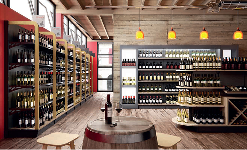 arredamento enoteca